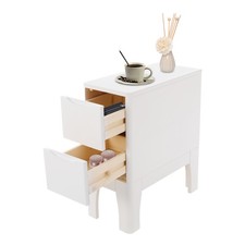 Bedside Table, Sofa Side Table, Bedside Table with Drawers Bedside Table