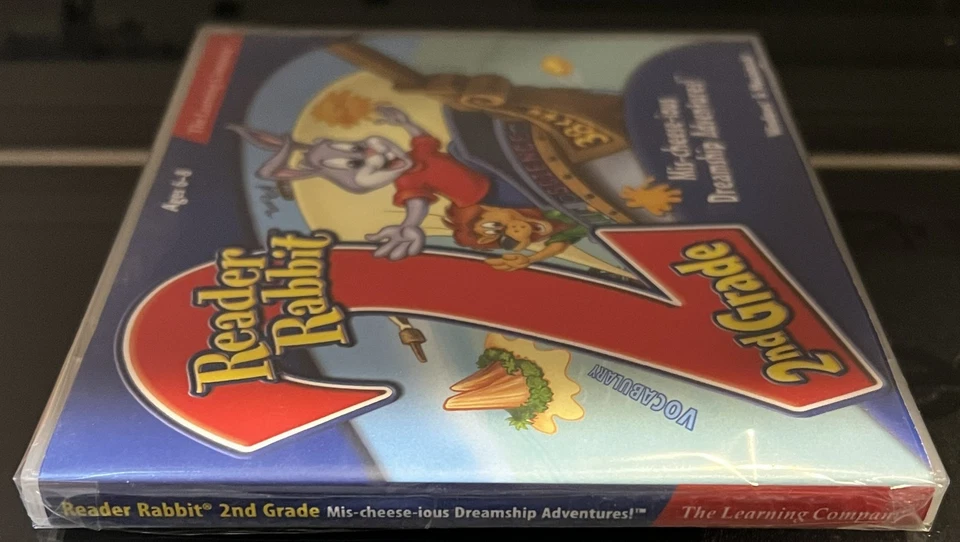 Reader Rabbit 2nd Grade Mis-cheese-ious Dreamship Adventures Ages 6-8 Pc New XP - Image 3 of 4