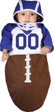 Touchdown Fantasy Sport Football Player Baby Bunting Superbowl Costume BRAND NEW