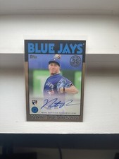 2021 Topps Nate Pearson 1986 Gold RC Auto #/50