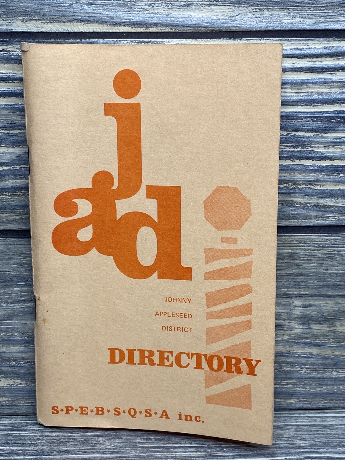 Vtg Booklet Johnny Appleseed District Directory Address Phone Book 1971