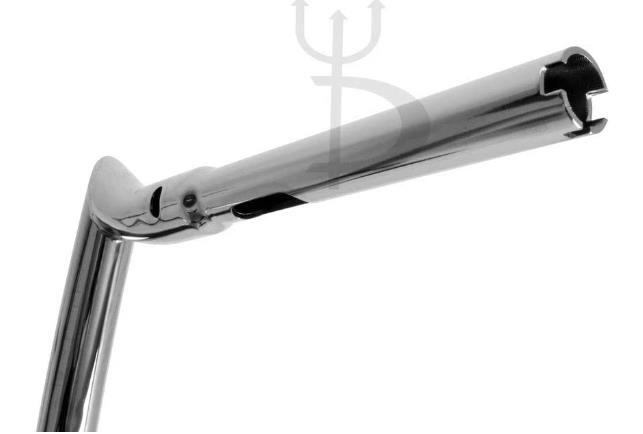 Demon's Cycle Mayhem Chrome 10" Rise Road Glide Ape Hangers 1-1/4" 121475