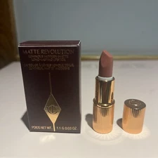 New Charlotte Tilbury Matte Revolution Long Lasting Mini Lipstick Pillow Talk