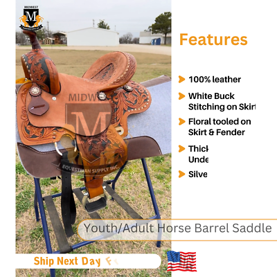 Selle Western Horse pour enfants poney taille à outils