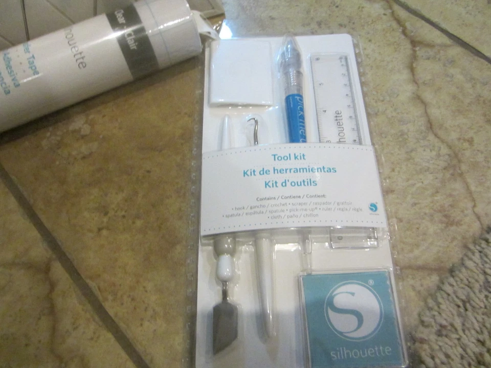 SILHOUETTE CALENDARIO DE ADVIENTO, papel de transferencia, kit de herramientas Foto 4 de 4