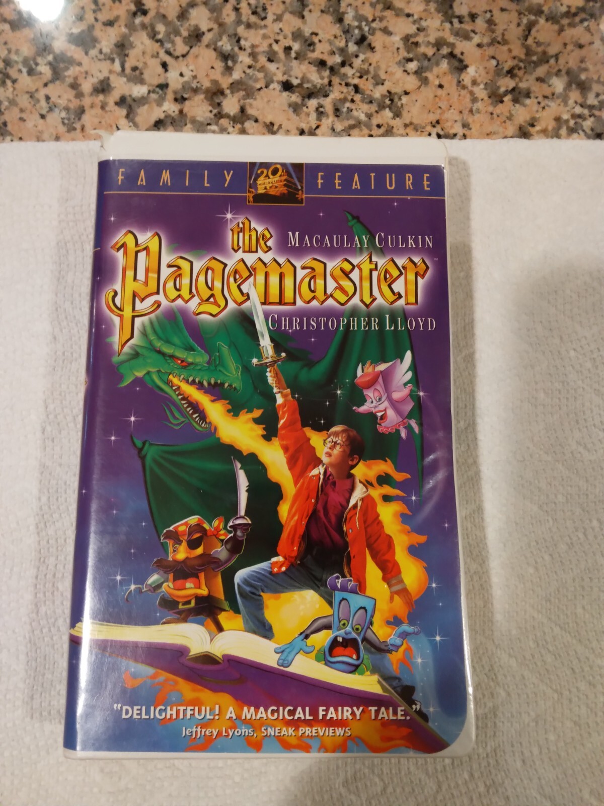The PageMaster VHS Movie 86162864131 eBay