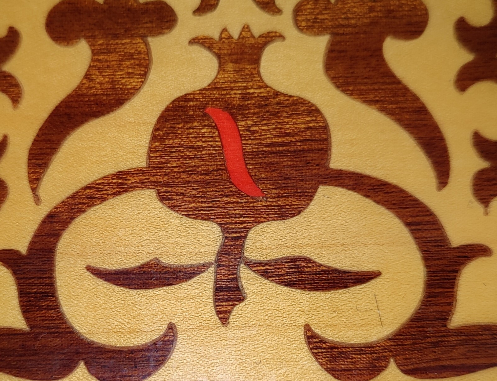 Marquetry Wood Inlay Hinged Boxes 2 Hexagon Made In Spain Rectangle Unmarked 