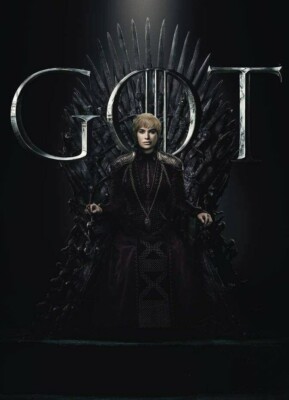 GOT Iron Thrones Cersei Lannister  Extra Large 38x26 Game of Thrones POSTER NEW