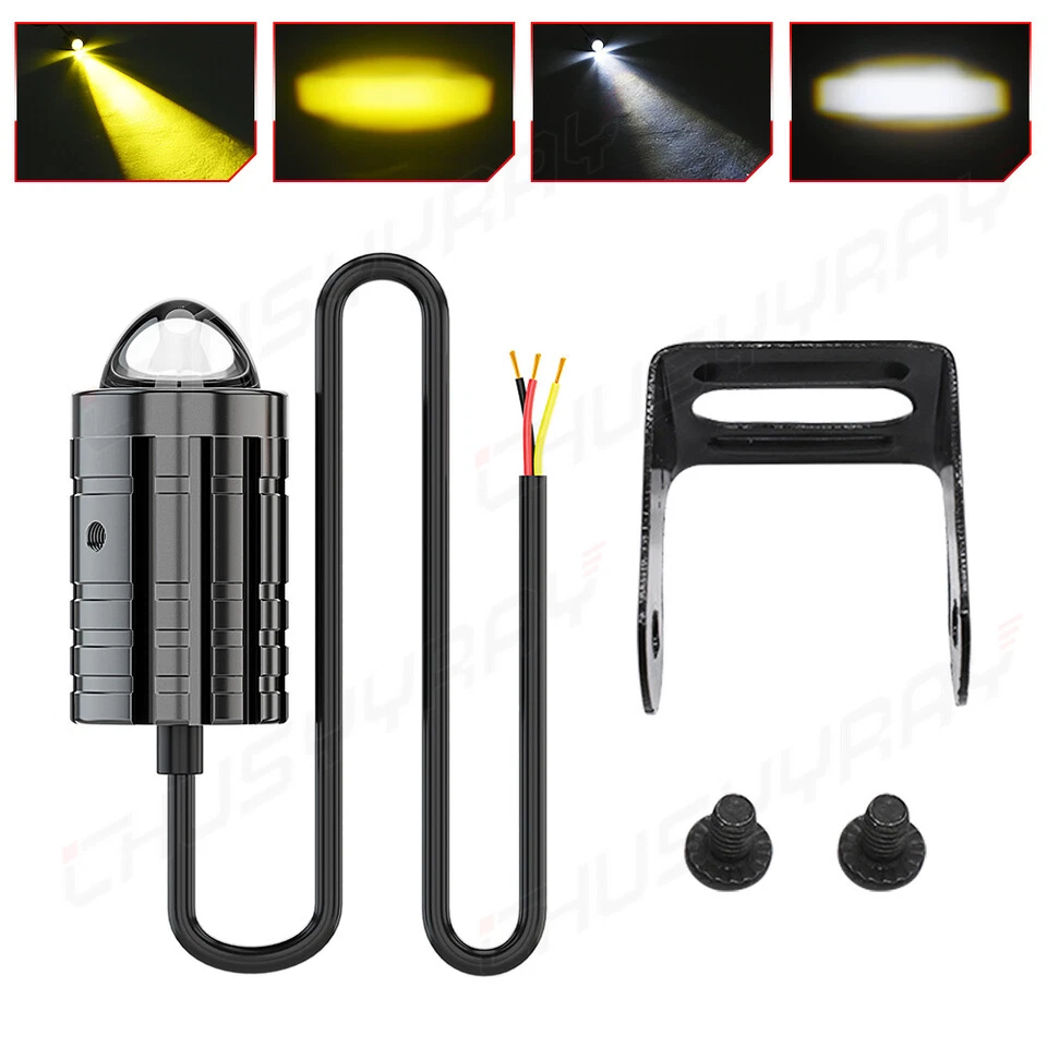 Faros antiniebla LED de conducción para BMW F650 1999-2001 F650CS 03-05 Foto 3 de 4