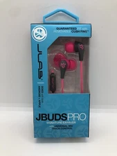 JLab Audio JBUDSPRO Signature Earbuds with Mic & Track Control - New