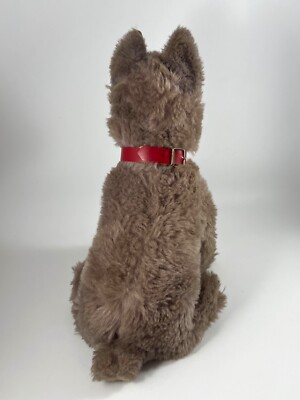 Vintage Steiff Cosy Schnauzer Sitting Dog Terrier 9.5