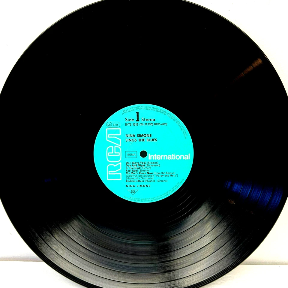 Nina Simone Sings the Blues  Vinyl RCA Records German Import - Image 2 of 4