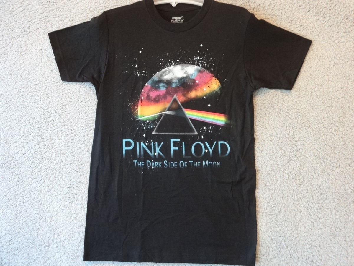 Pink Floyd Dark Side of the Moon Black Tee T Shirt New Size Small