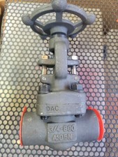 Powell GL08SA58GB Steel Socket Weld 3/4 inch Globe Valve 800