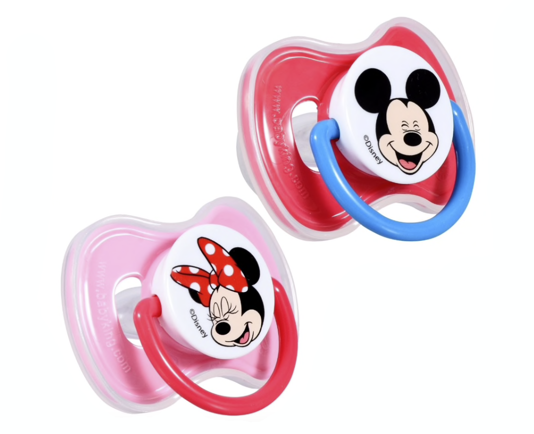 Disney Baby Mickey Mouse Minnie Mouse Pacifier with cover