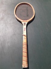 Three Vintage Wooden Tennis Racquets Wilson Bancroft