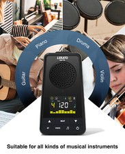 LEKATO Bluetooth Speaker Metronome 2-in-1 Digital Metronome with Vocal Counts