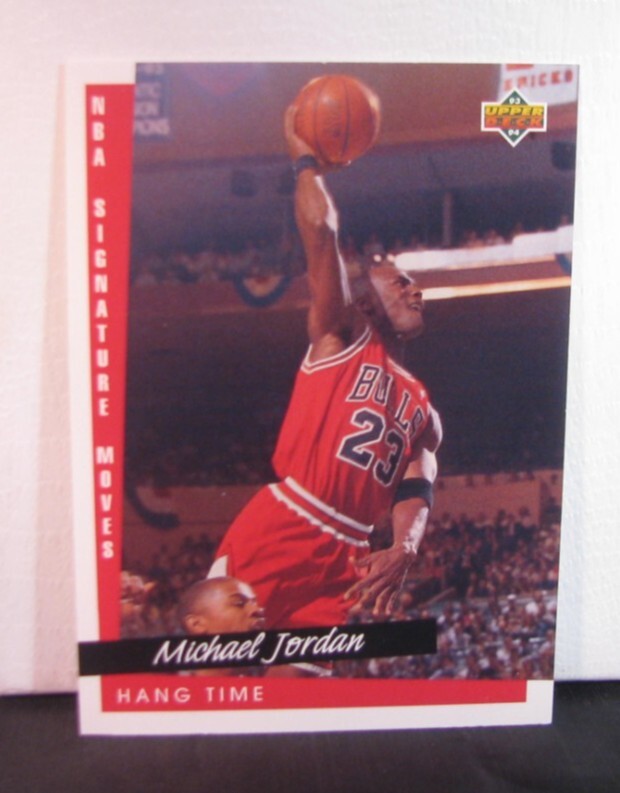 MICHAEL JORDAN 1993/1994  Upper Deck Signature Moves Hang Time #237 $1.29 SHIPIN