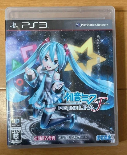 PS3 Hatsune Miku Project Diva F and PS Vita Hatsune Miku f
