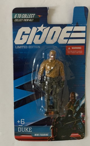 2 Stück GI Joe Actionfiguren Snake Eyes & Cobra Commander 2,5" Mini Figuren - Bild 2 von 4