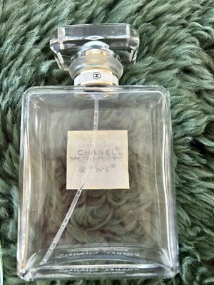CHANEL No5 EMPTY EAU DE PARFUM BOTTLE W/BOX | eBay