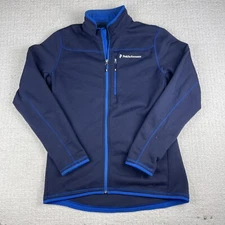 Peak Performance Fleece Jacket Research And Development Men Large Polartec READ*