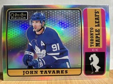 2018-19 O-Pee-Chee Platinum Retro Rainbow #R-40 John Tavares Toronto Maple Leafs