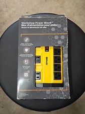 WOODS PRO/WORKSHOP POWER BLOCK 4655 Surge Protector HEAVY DUTY METAL HOUSING 