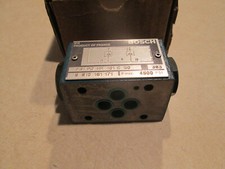 BOSCH FB1 PD HM 101 C 50 Flow Control Valve, Max 4500 PSI; 9 810 161 171 **NEW**