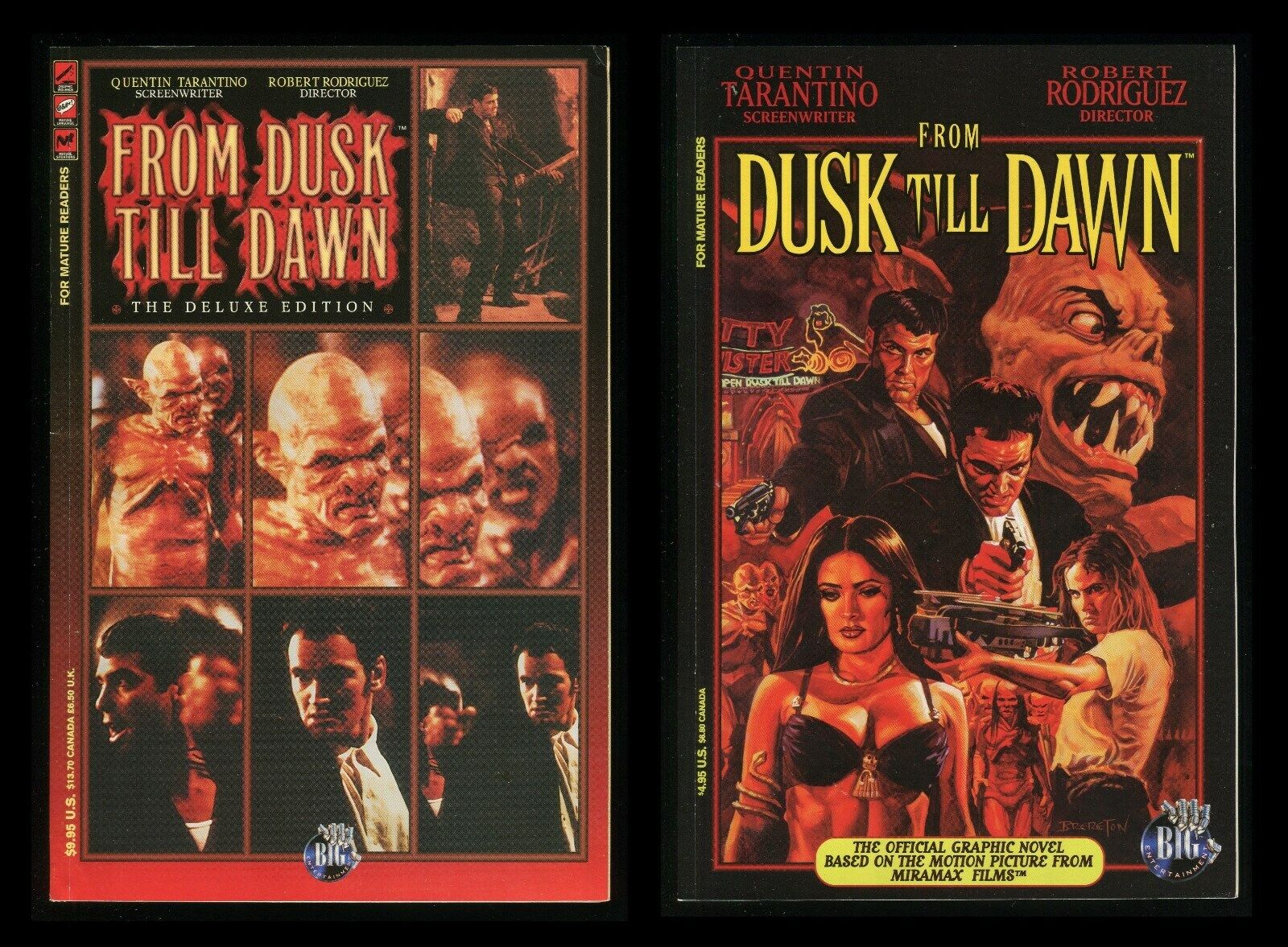 From Dusk Till Dawn Movie Adaptation Deluxe Trade Paperback TPB Vampire Horror