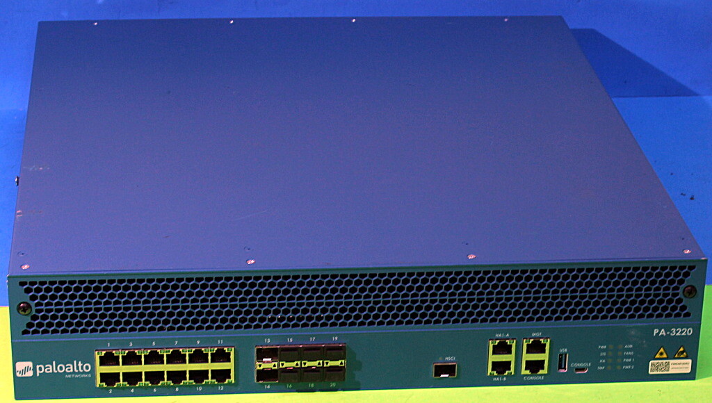 PA-3220 PALO ALTO PA3220 Enterprise Firewall Device with No Hard 