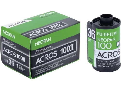 Fujifilm Acros 100 II Neopan 36 Photo 135 Film White Black