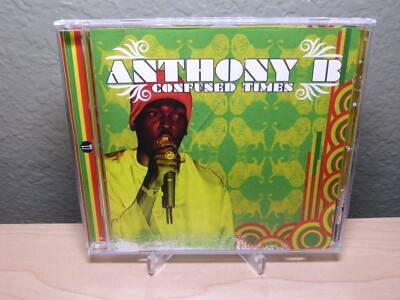 Confused Times by Anthony B (CD, 2005, Penitentiary Records) Reggae Dancehall