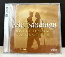 Mr. Sandman-Sweet Dreams & Memories ~ 2 CD Set ~ 2012 Reader's Digest Music~New