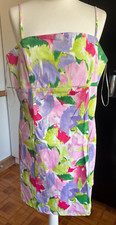 VGC Ladies PRIMARK All Over Pastel Mix Floral Print ADJUSTABLE STRAPPY Dress 18
