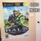 Halo Combat Evolved 40x60" tapestry banner wall flag Xbox game room man cave