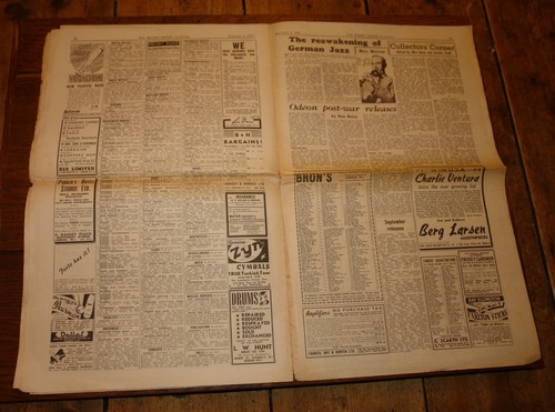 MELODY MAKER 3 SEPT 1949 BEBOP BOP SWING BIG BAND TRAD DIXIE BIG BAND JAZZ - Picture 7 of 8