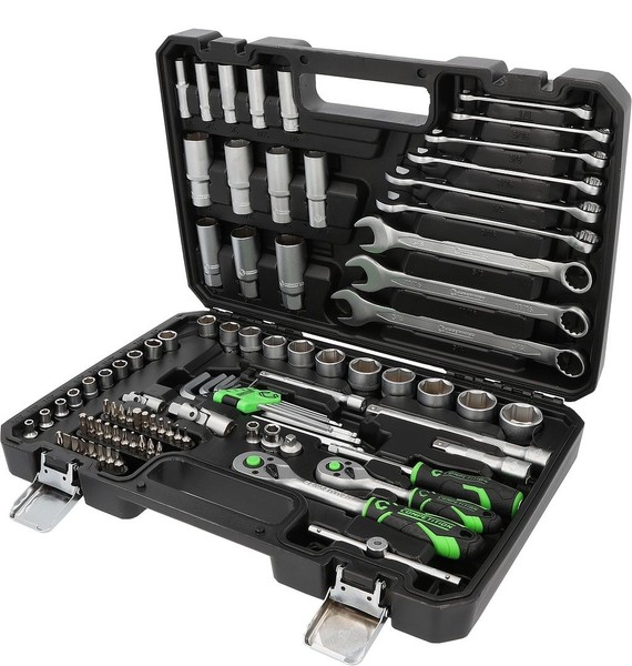 "Ks Tools Competition 1/4\" + 3/8\" SteckschlüSsel-Satz, 91-Tlg - 512.0092"-image