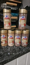 6 McCormick Finishing Sugars - Hot Cocoa, Salted Caramel, Toffee, Gingerbread