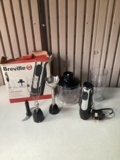 Breville 3 In 1 Hand Blender With Attachments - VHBO60 - Used/Fully Working.