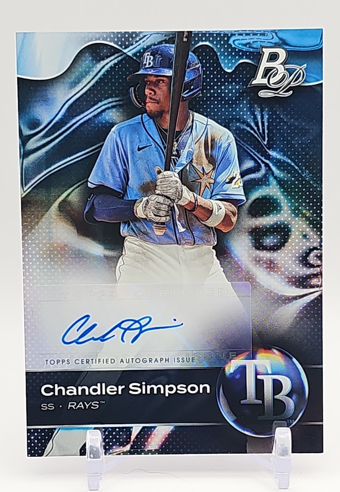 2023 Bowman Platinum - Top Prospects Chandler Simpson #TOP-59 Autographs