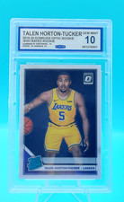 TALEN HORTON-TUCKER - 2019-20 Panini Donruss Optic #151 RC - CCG GEM MT 10