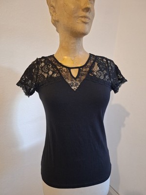 Stockerpoint Dirndl Shirt Bluse Trachten Gr. 36 S Neu ETIKETT Spitze für Rock