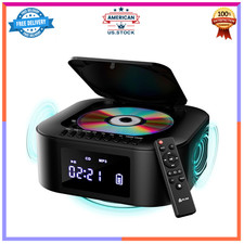 Portable CD Player Boombox E1 KLIM Extra BASS Subwoofer Bluetooth FM AUX USB