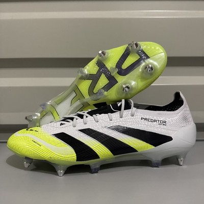 Adidas Predator Elite SG Lucid Lemon ADIDAS PREDATOR ELITE FG WHITE/BLACK/LUCID LEMON | UK 11 (US  main image 4
