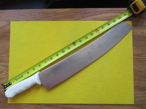 Dexter/Russell 16" Rocking PIZZA KNIFE Sani-Safe S160-16 Stainless Steel