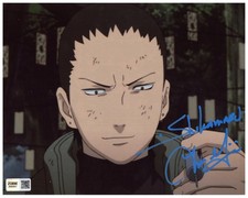 Tom Gibis Signed 8x10 Photo Shikamaru Nara Naruto Autographed Zobie COA