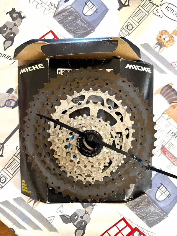 Miche Pignoni XM 12 Speed MTB Cassette 11-51T for Shimano MTB HG body