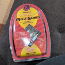 Radio Shack Gold Series Stereo Audio Cable 3f...