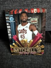 Donovan Mitchell 2025-26 Bowman Basketball Hobby Stars Cleveland Cavaliers